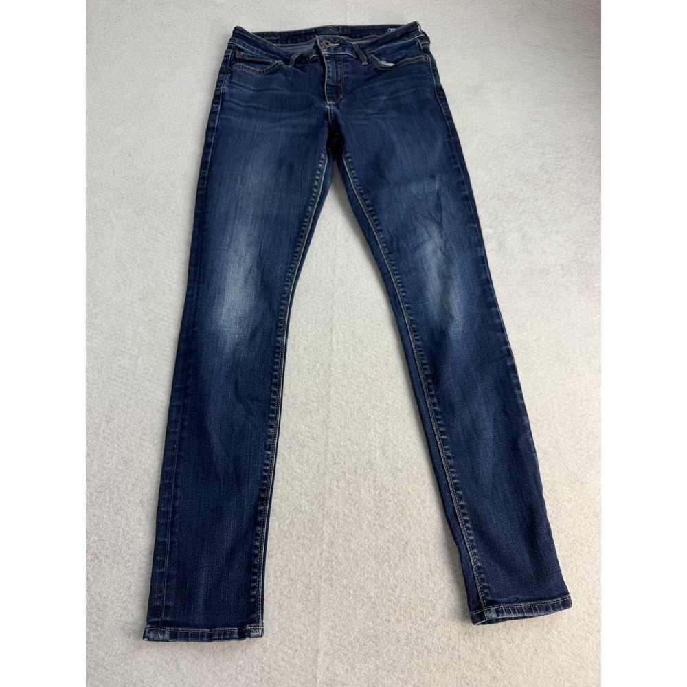 Lucky Brand Lolita Skinny Jeans Womens 27 Blue Mid Rise Stretch Denim Slim Leg
